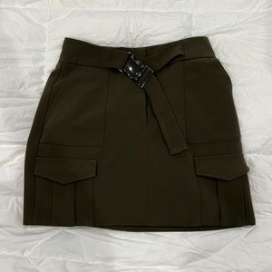 REVOLVE Olive Mini Skirt